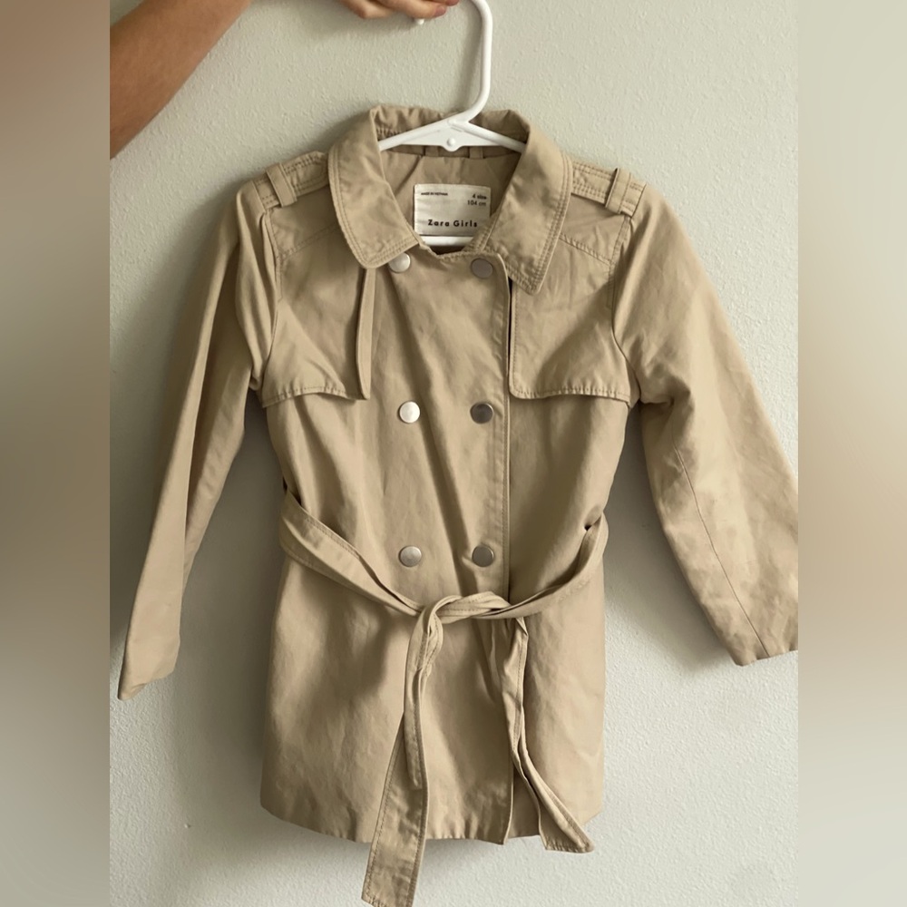 Zara Girls trench coat